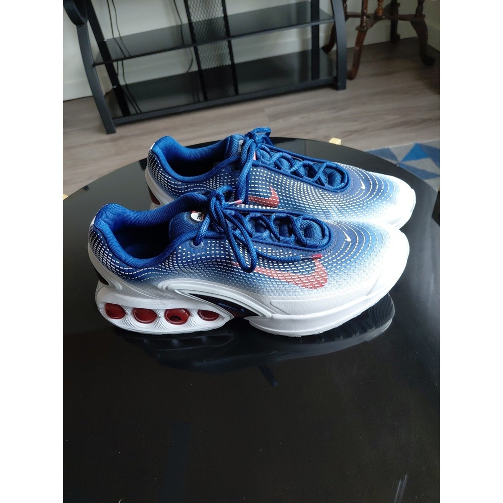 Air Max DN OLY Men's Size 9.5 White/Sport Red FV2250-100